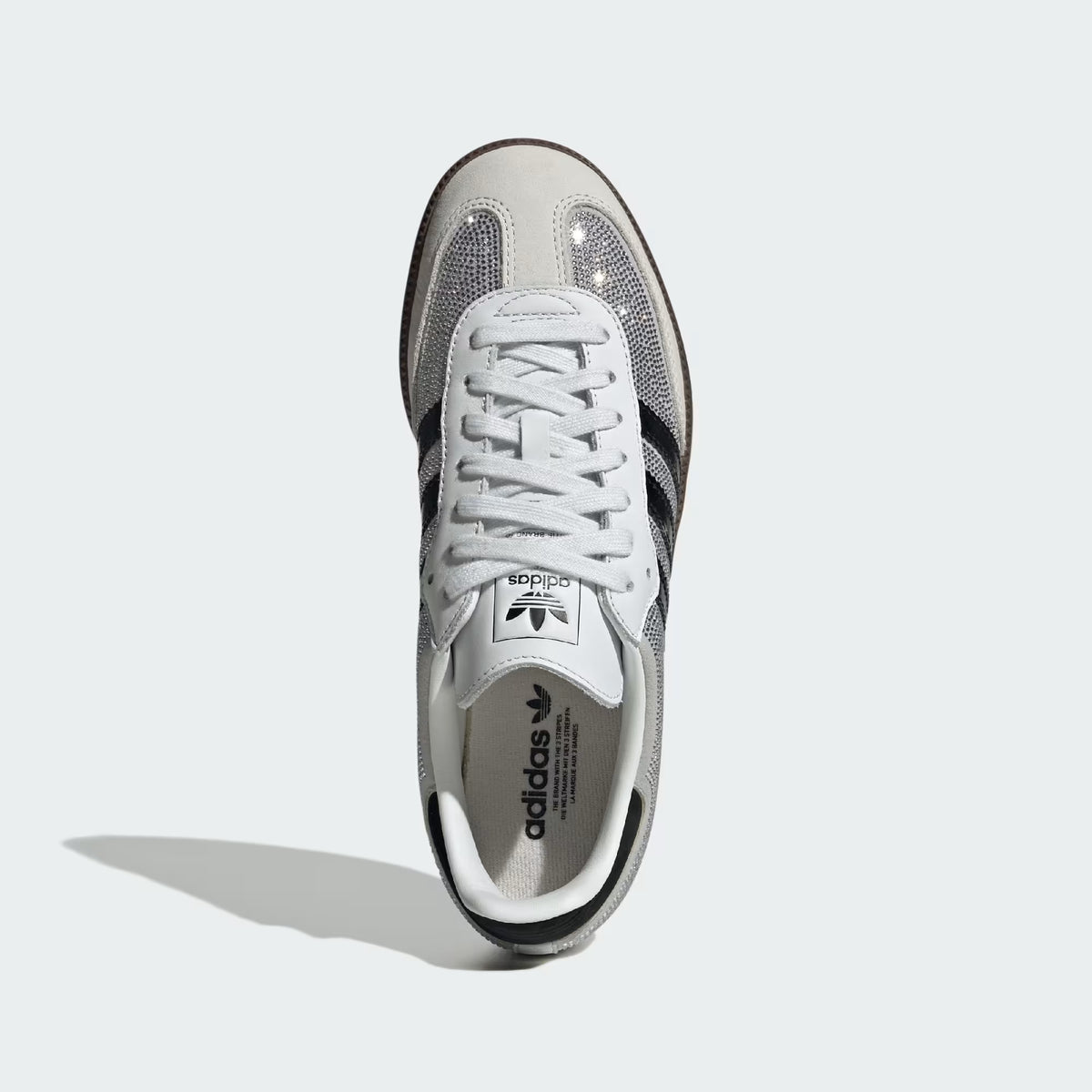 Samba OG Rhinestone Crystal White Silver