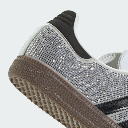 Samba OG Rhinestone Crystal White Silver